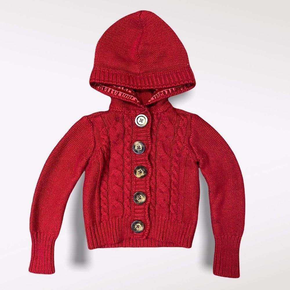 𝅺gap | Kids Red Knit Sweater